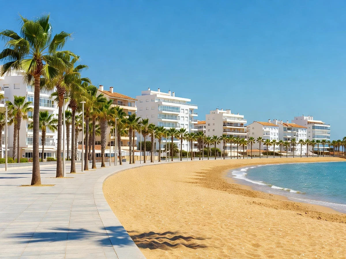 Vista de Zapillo, Almería